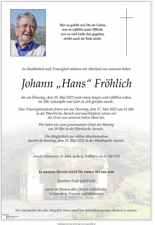 Johann "Hans" Fröhlich
